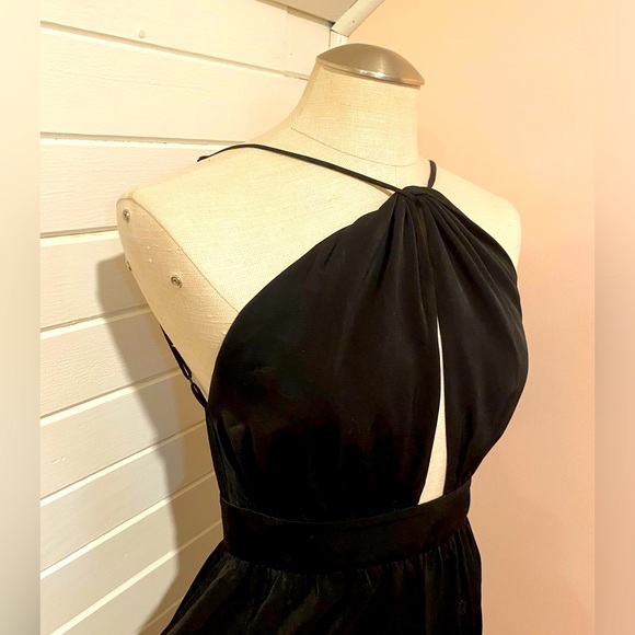 Black Rokoko Mini Halter Dress, Size Medium, NWT - Picture 5 of 7